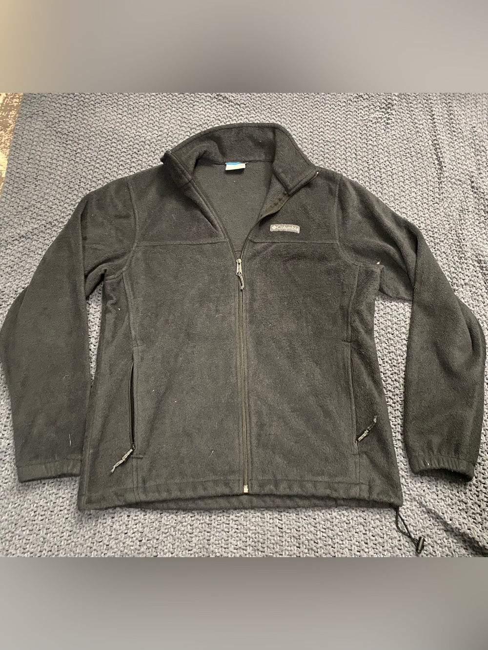 Columbia Black Full-Zip Fleece Jacket